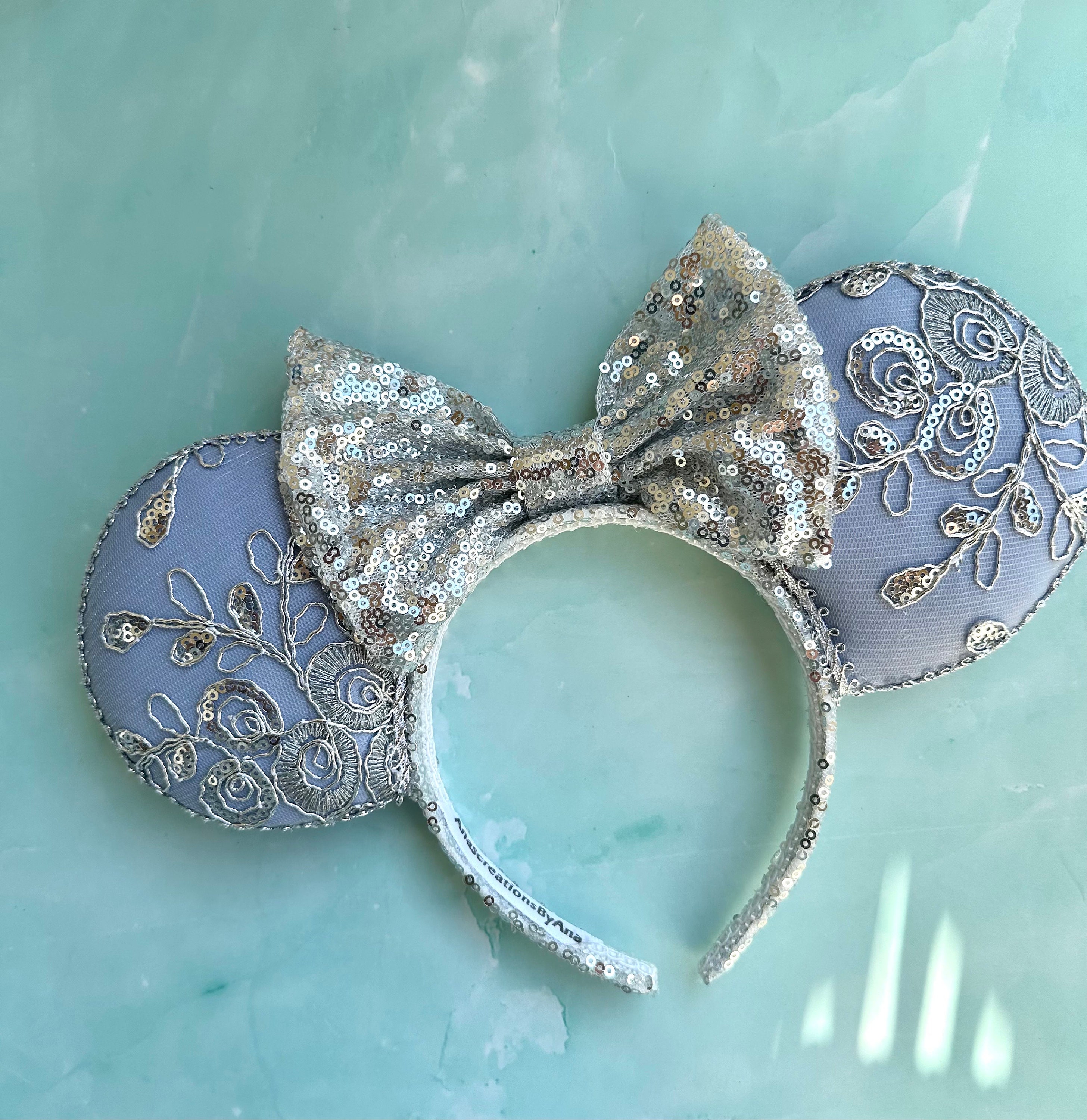 Cinderella Mickey Ears: Sparkling 75th Anniversary Headband  display picture 1