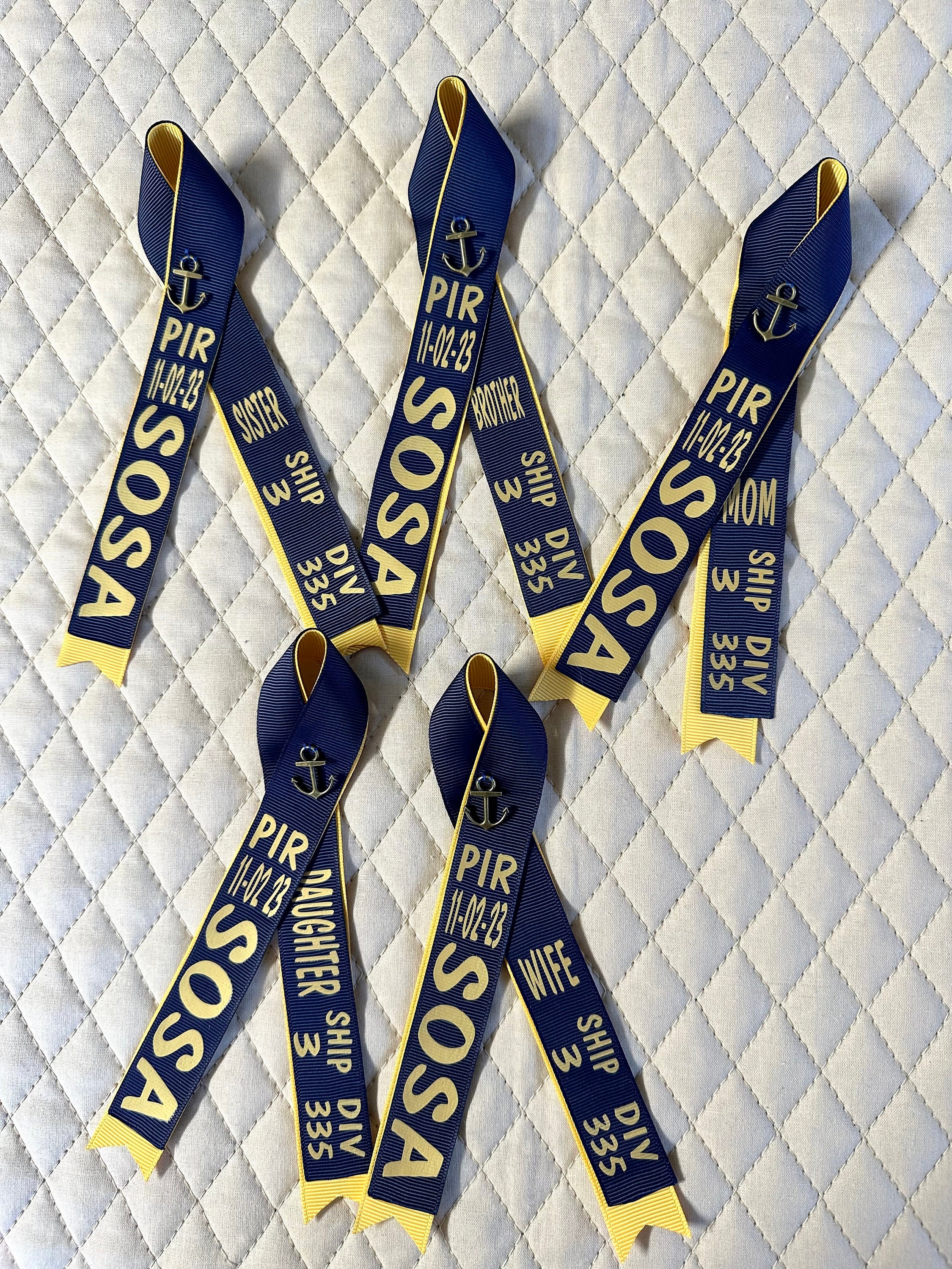 Camp Ribbon PIR Ribbons, NAVY Boot Camp Graduation Ribbons - Etsy