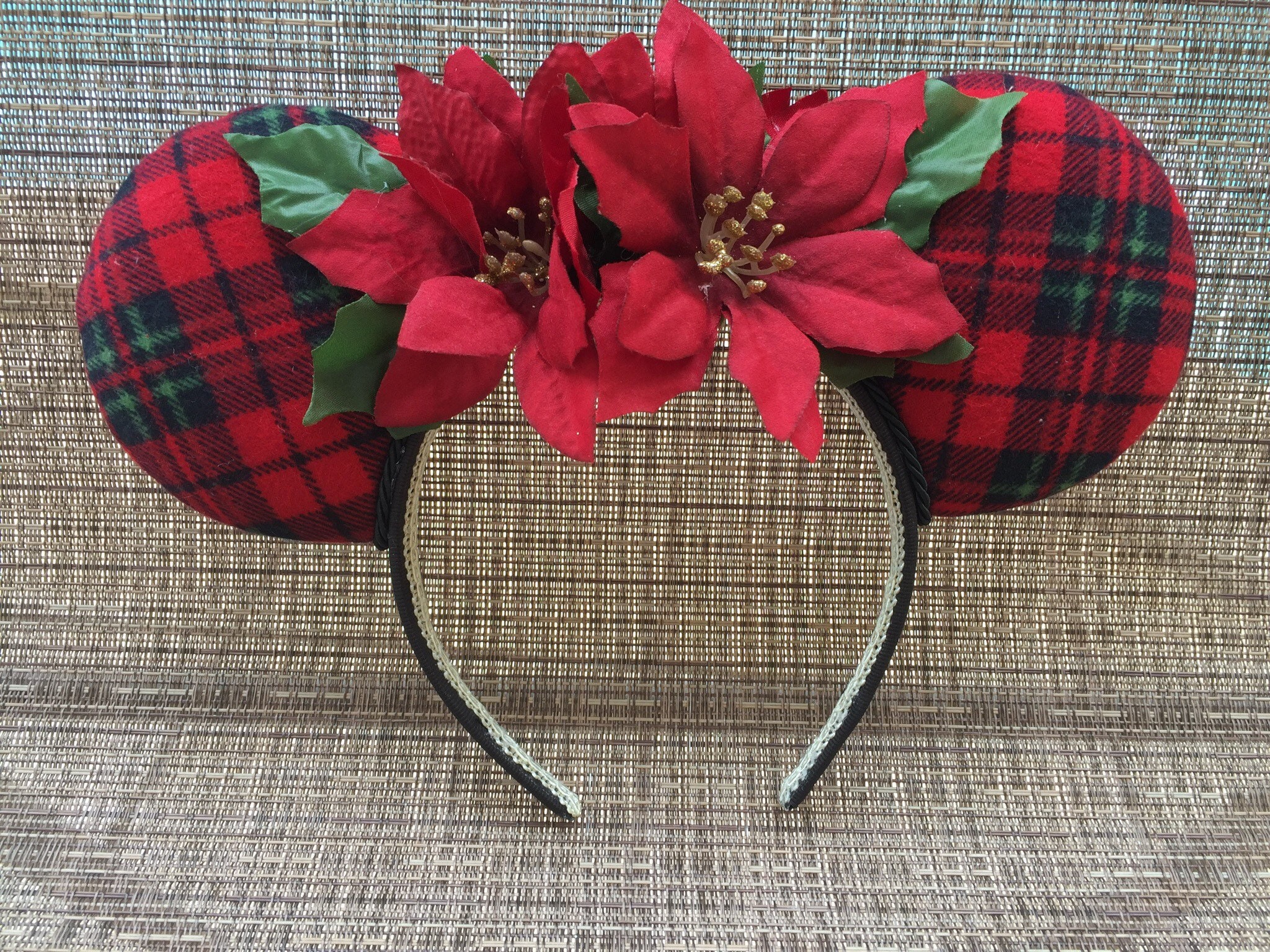 Christmas Disney Ears Holiday Mickey Ears Disney Christmas Etsy