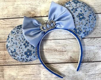 Cinderella inspired Mickey Ears, Princess Mickey Ears