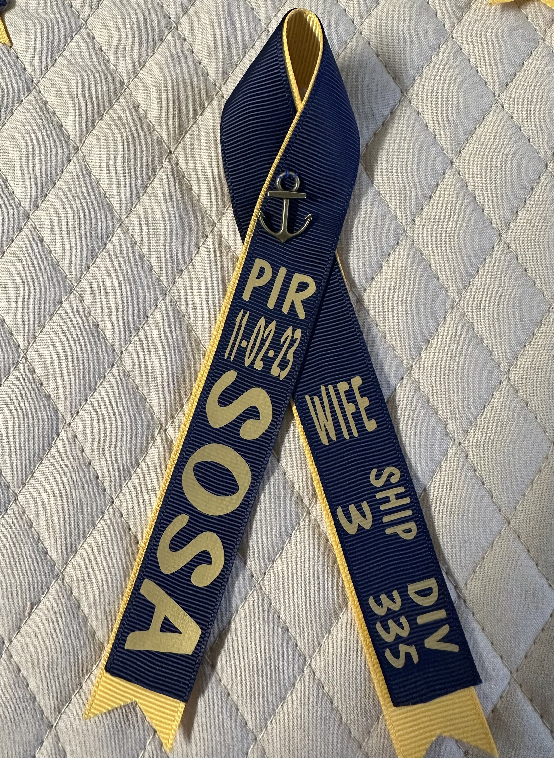 Camp Ribbon PIR Ribbons, NAVY Boot Camp Graduation Ribbons - Etsy