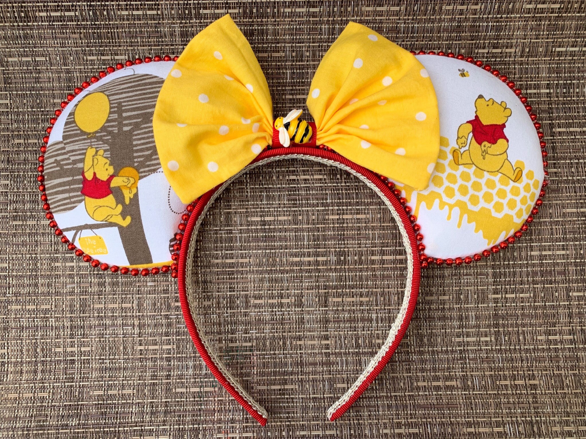 Winnie the Pooh Disney Ears Winnie the Pooh Mickey Ears Etsy