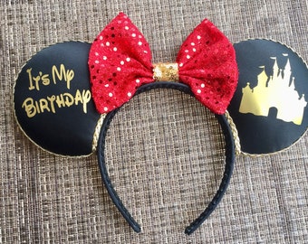 Birthday Mickey Ears, Birthday Disney Ears