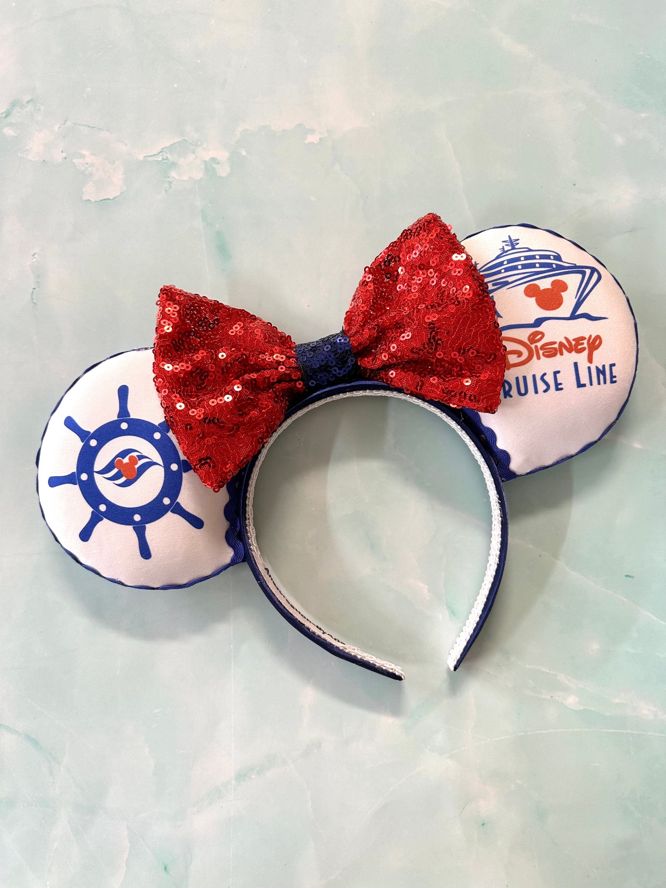 Cruise Inspired Mouse Ears, Disney Cruise Mouse Ears - Etsy