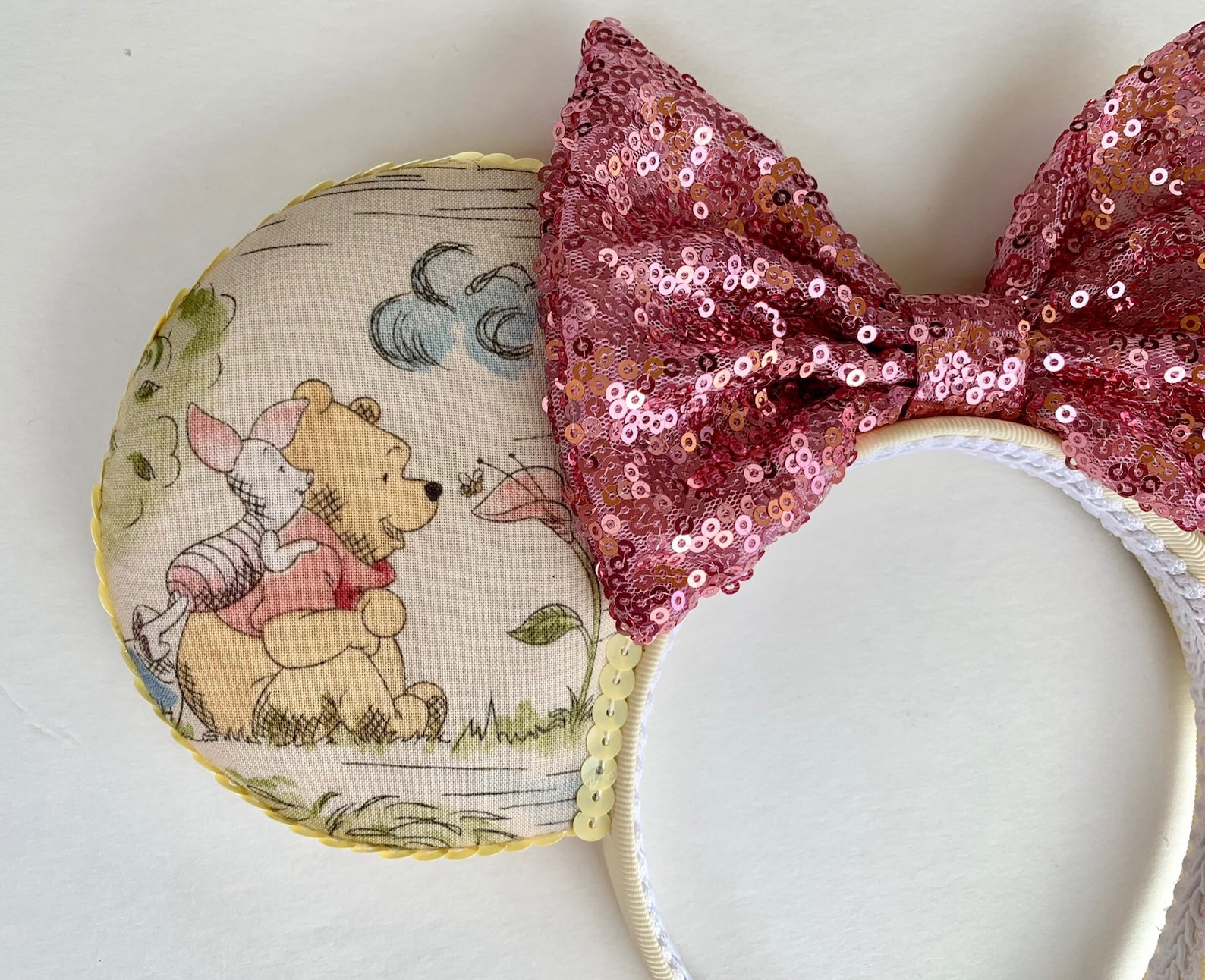 Winnie the Pooh Inspired Disney Ears Winnie the Pooh Mickey Etsy