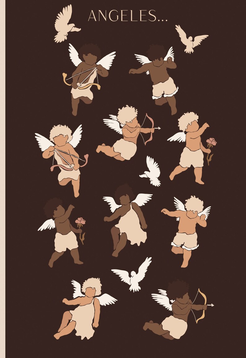 Cupid Instant Download SVG Angels clipart Abstract art Valentine/'s Day Cupids Love illustrations SVG anger for circuit and silhouette
