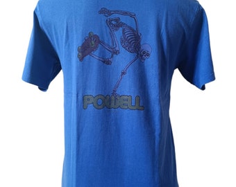 Vintage 1988 POWELL PERALTA Skateboard T-shirt / Lizard