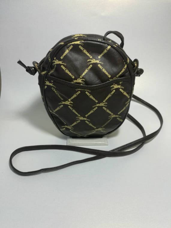 longchamp leather sling bag