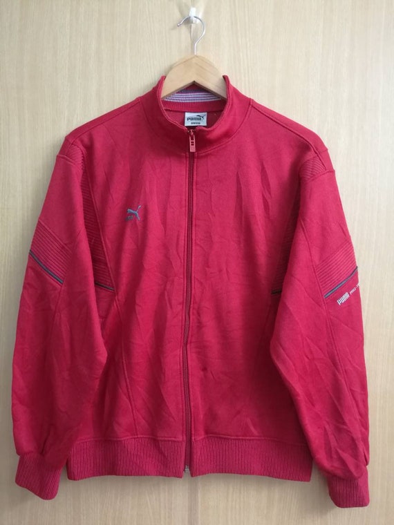 puma jackets red colour