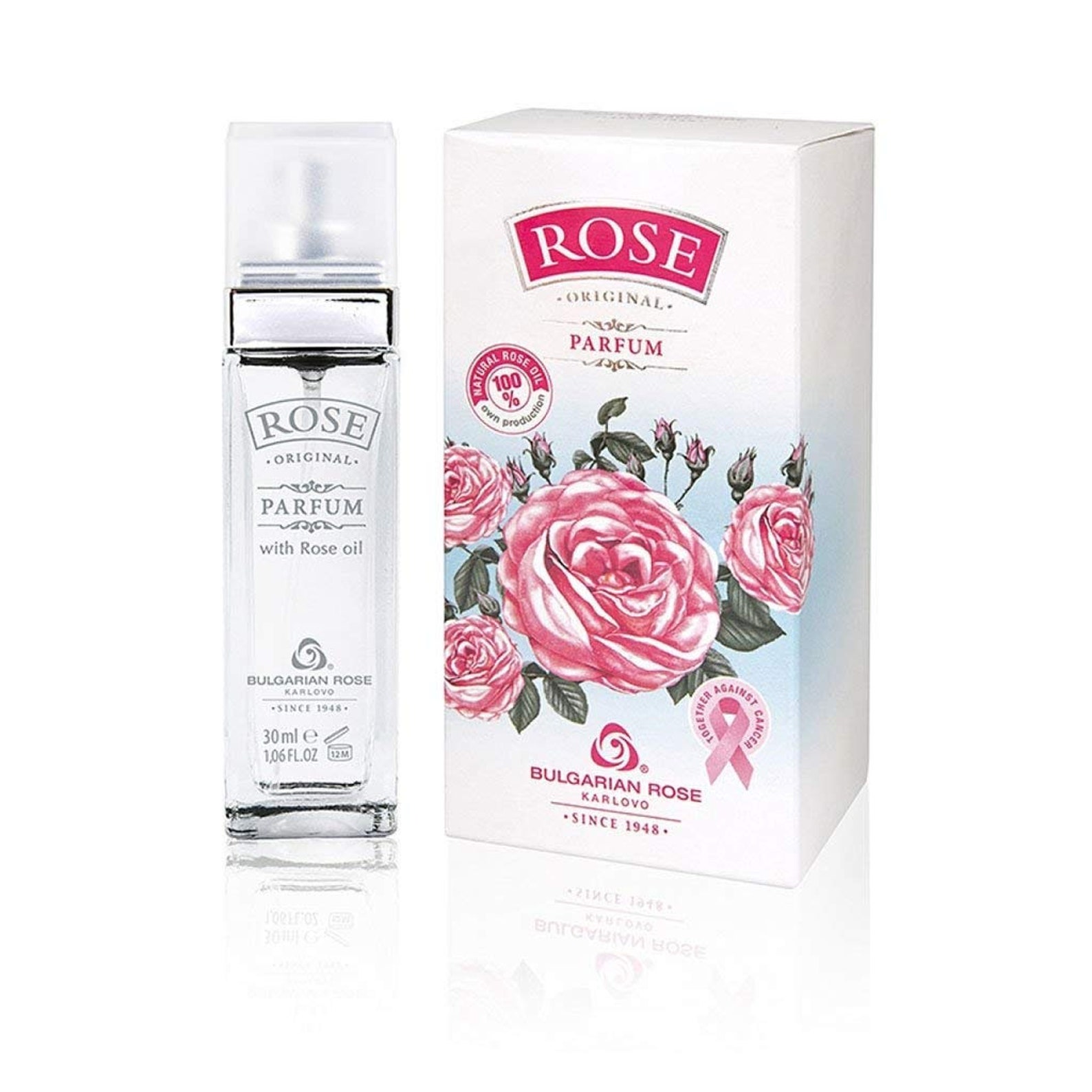 Нежным ароматом роз. Духи женские Rose of Bulgaria. Масло розы (Rose Oil) 30ml Hemani.