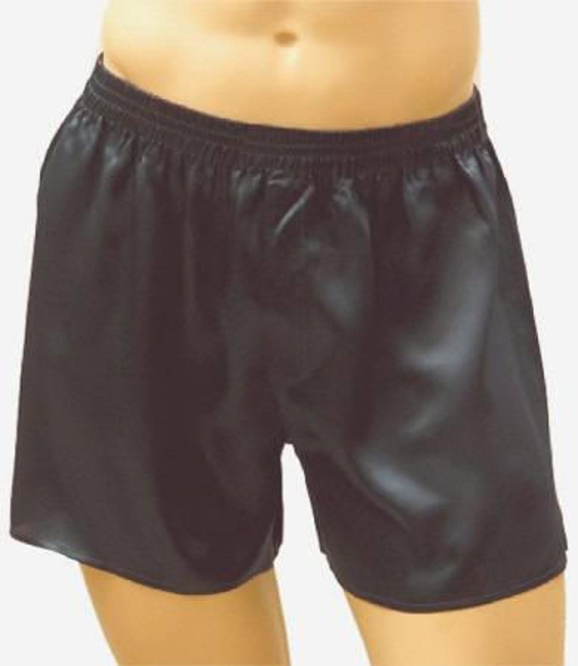 Setof 3 Luxury Men's Silky Satin Boxer Shorts in a Super Etsy Australia