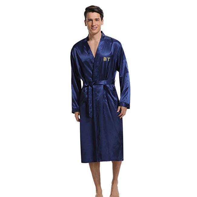 Monogram Flower Toweling Robe - OBSOLETES DO NOT TOUCH