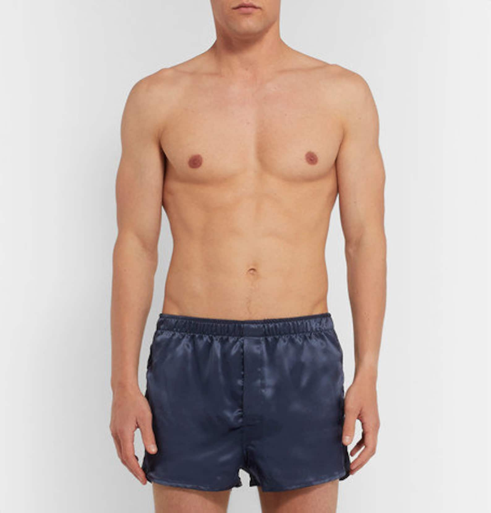 Setof 3 Luxury Men S Silky Satin Boxer Shorts In A Super Etsy Canada