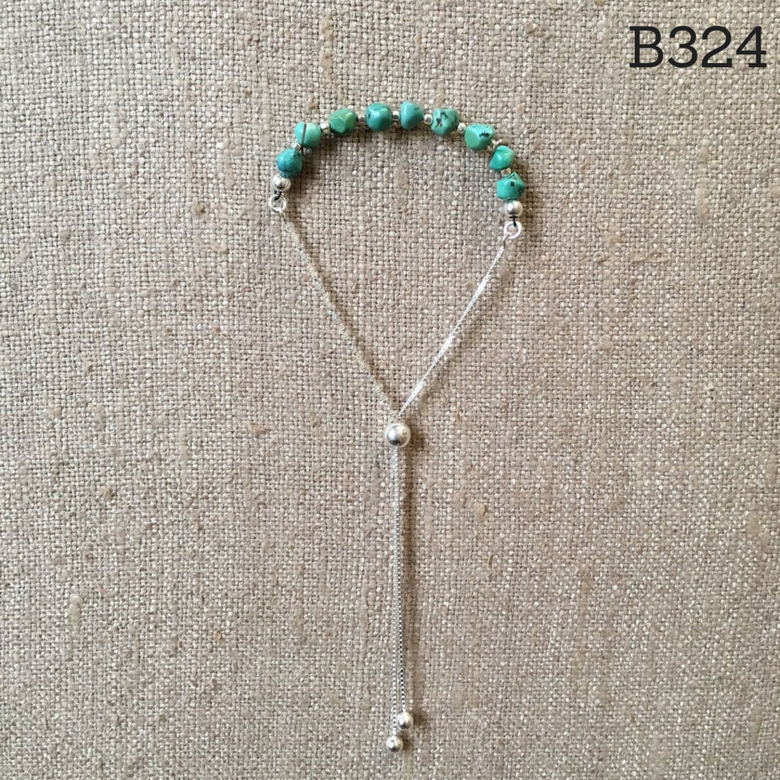 Adjustable Beaded Bolo Bracelets Handmade Gemstone Beaded Etsy Singapore