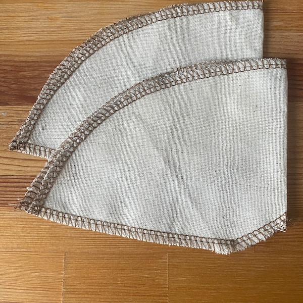 Natural Linen Resuable Coffee Filter Size 2