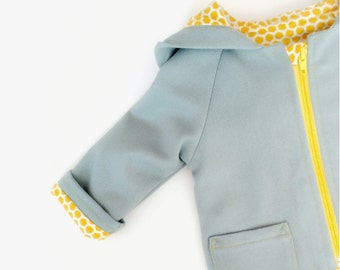 Sewing Pattern ENGLISH-Truffle COAT/RAINCOAT