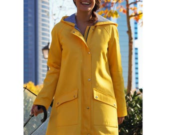 Sewing Pattern ENGLISH - Woman COAT/RAINCOAT