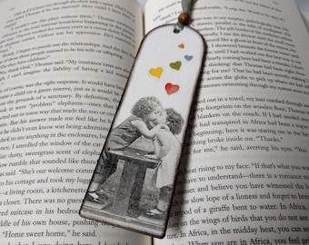 Wooden Bookmark Gift For Her Book Lover Gift Book Accessories Wooden Bookmark Birthday Gift Book Lover Bookmark Wooden Tag Reading Lover