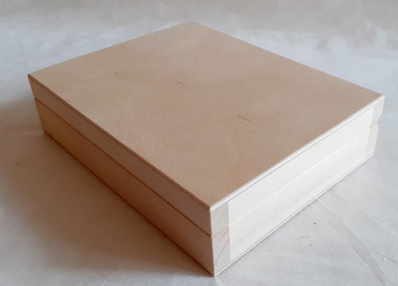 Unfinished Wooden Playing Card Box Unpainted Wooden Playing Card Box