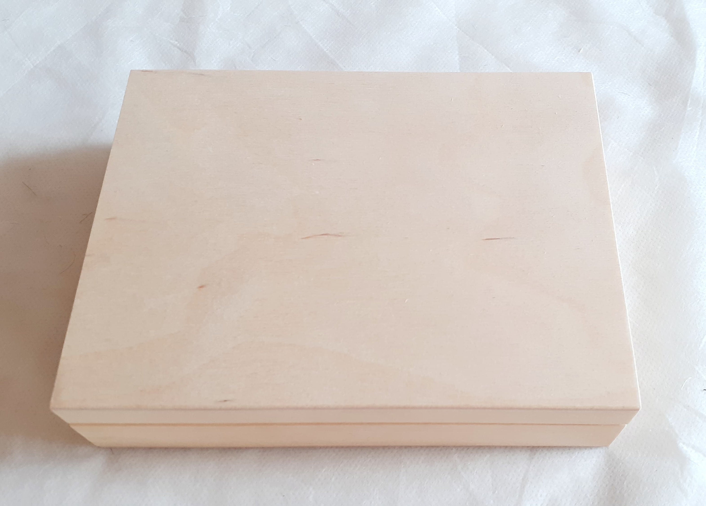 Unfinished Wooden Playing Card Box Unpainted Wooden Playing Card Box