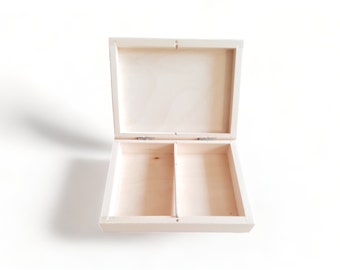 Unfinished Wooden Playing Card Box Unpainted Wooden Playing Card Box DIY Wooden Card Box DIY Playing Cards Box Pine Wood Craft Box Crate Box
