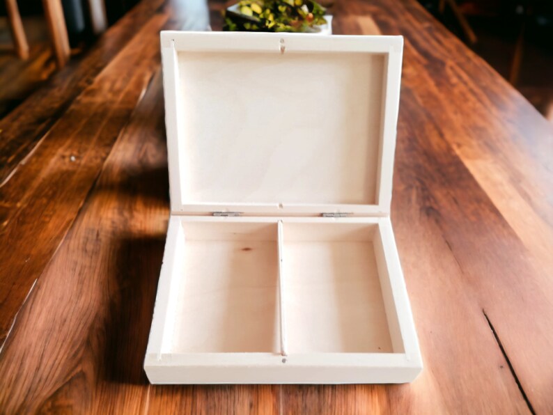 Unfinished Wooden Playing Card Box Unpainted Wooden Playing Card Box