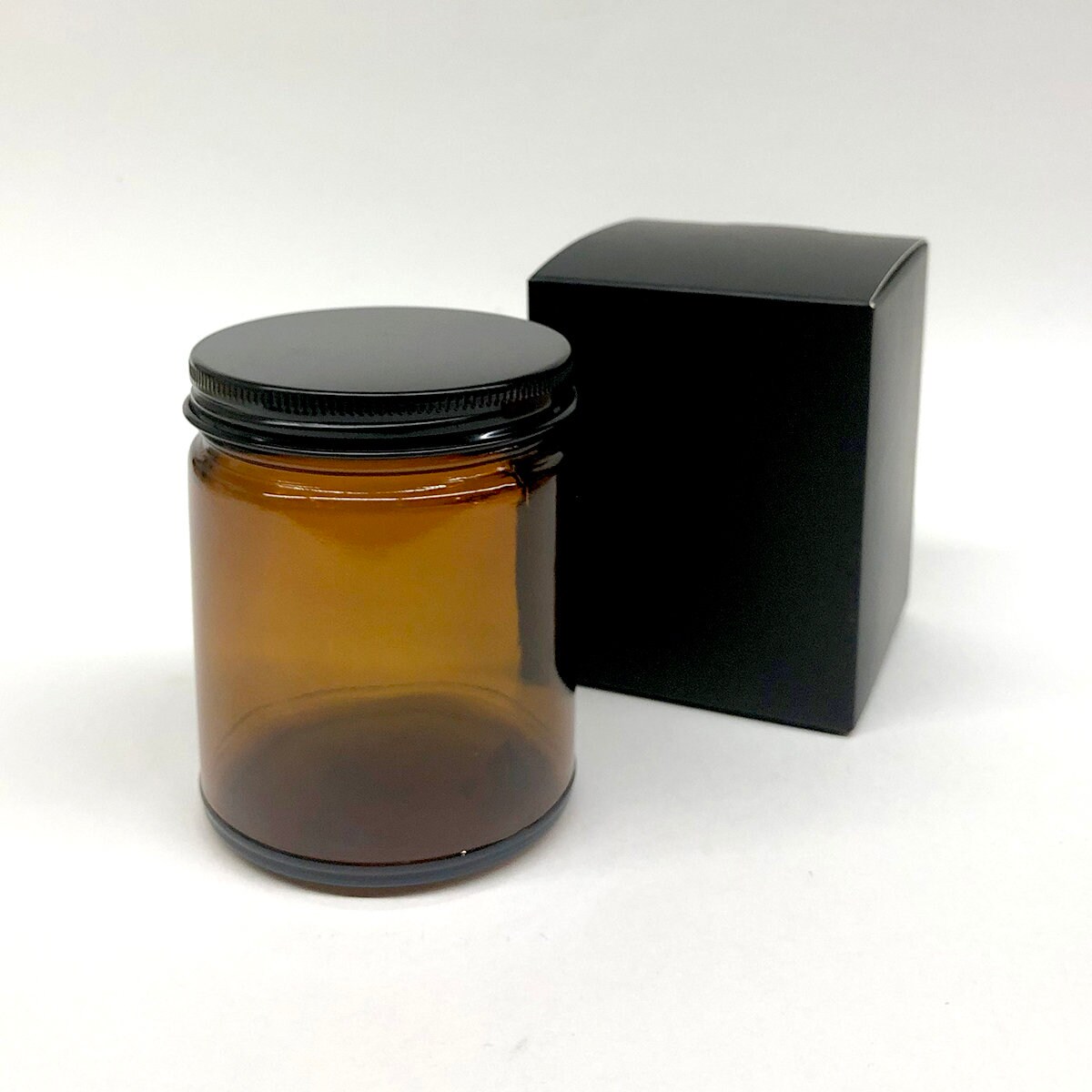 9 oz. 4 oz. amber candle jar gold lid candle container Etsy