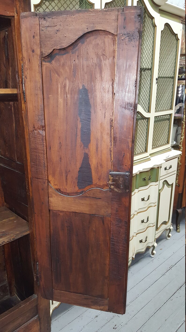 Early Period Louis XV French Cabinet Wardrobe with lock and key