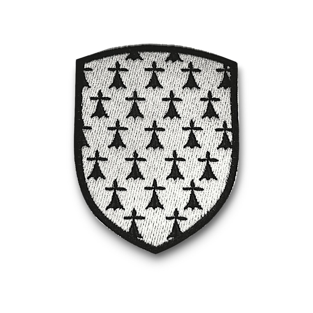 Blason du Limousin brodé avec dos Scratch made in France