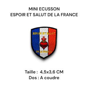 Mini-Patch Hoffnung und Rettung Frankreichs