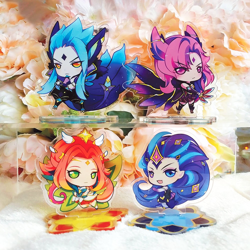 STAR GUARDIAN Xayah Rakan Zoe Neeko STANDEES S3 - Etsy
