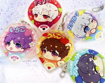 LADs Zayne Xavier Rafayel Caleb Sylus Pudding Charms Love and Deepspace