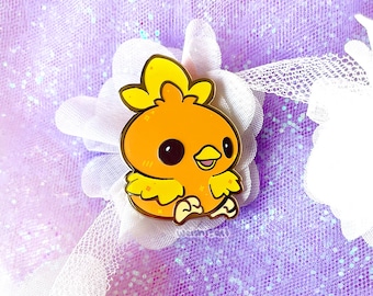 Torchic Shiny Enamel Pin