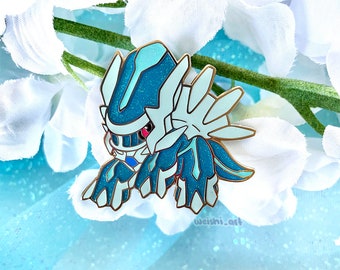 LIMITED Shiny Dialga Enamel Pin