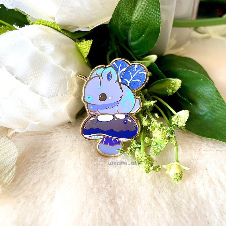 Flower Botany Bunnies Enamel Pins Bild 9