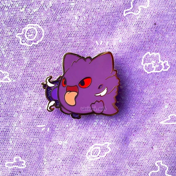 Gengar Enamel Pin