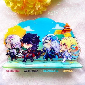BYGG DITT TEAM Genshin Impact Standees
