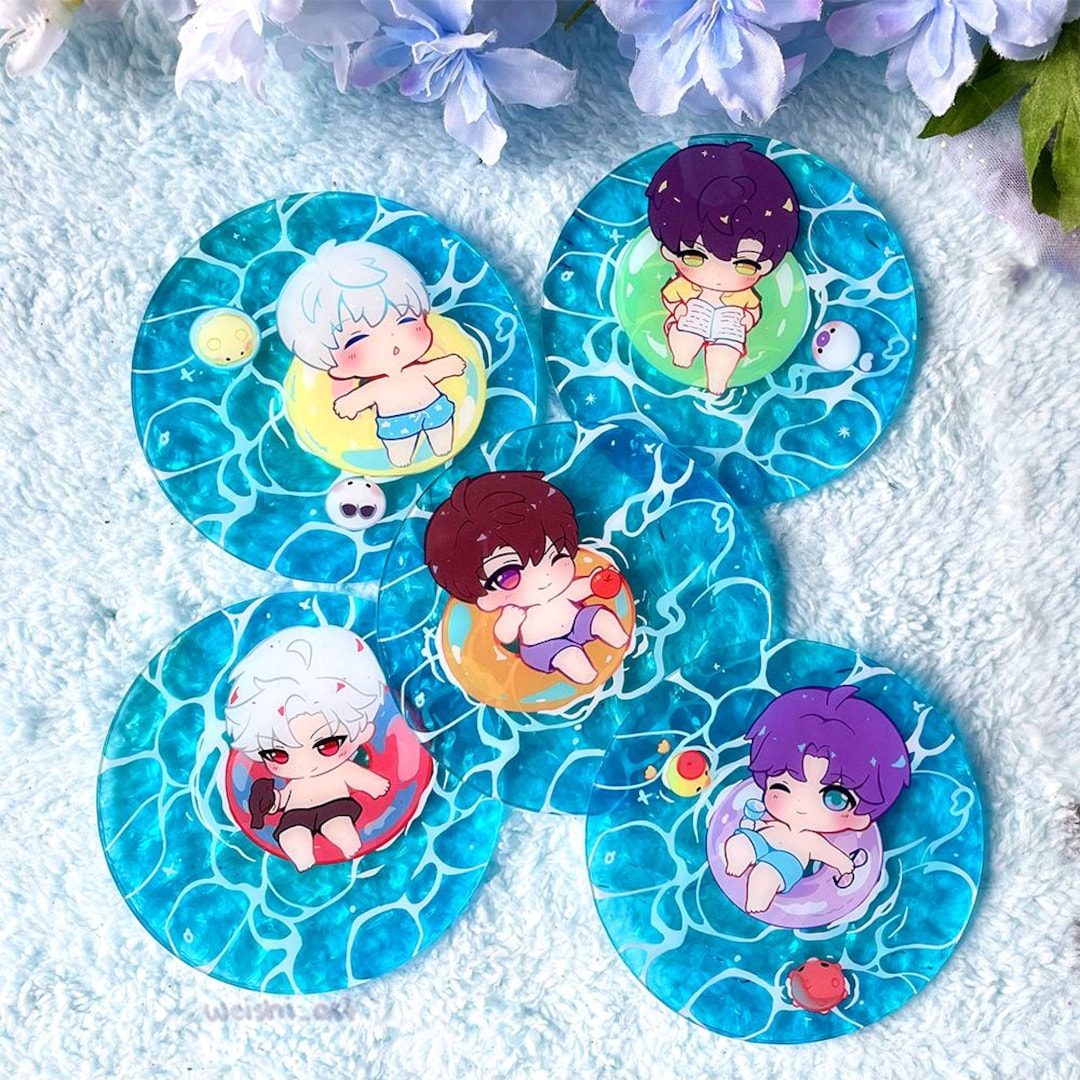 Lad's Zayne Xavier Rafayel Caleb Sylus Coaster - Etsy, image size:1080x1080