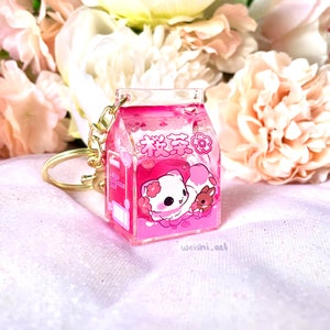 Lily Tea Acrylic Charms