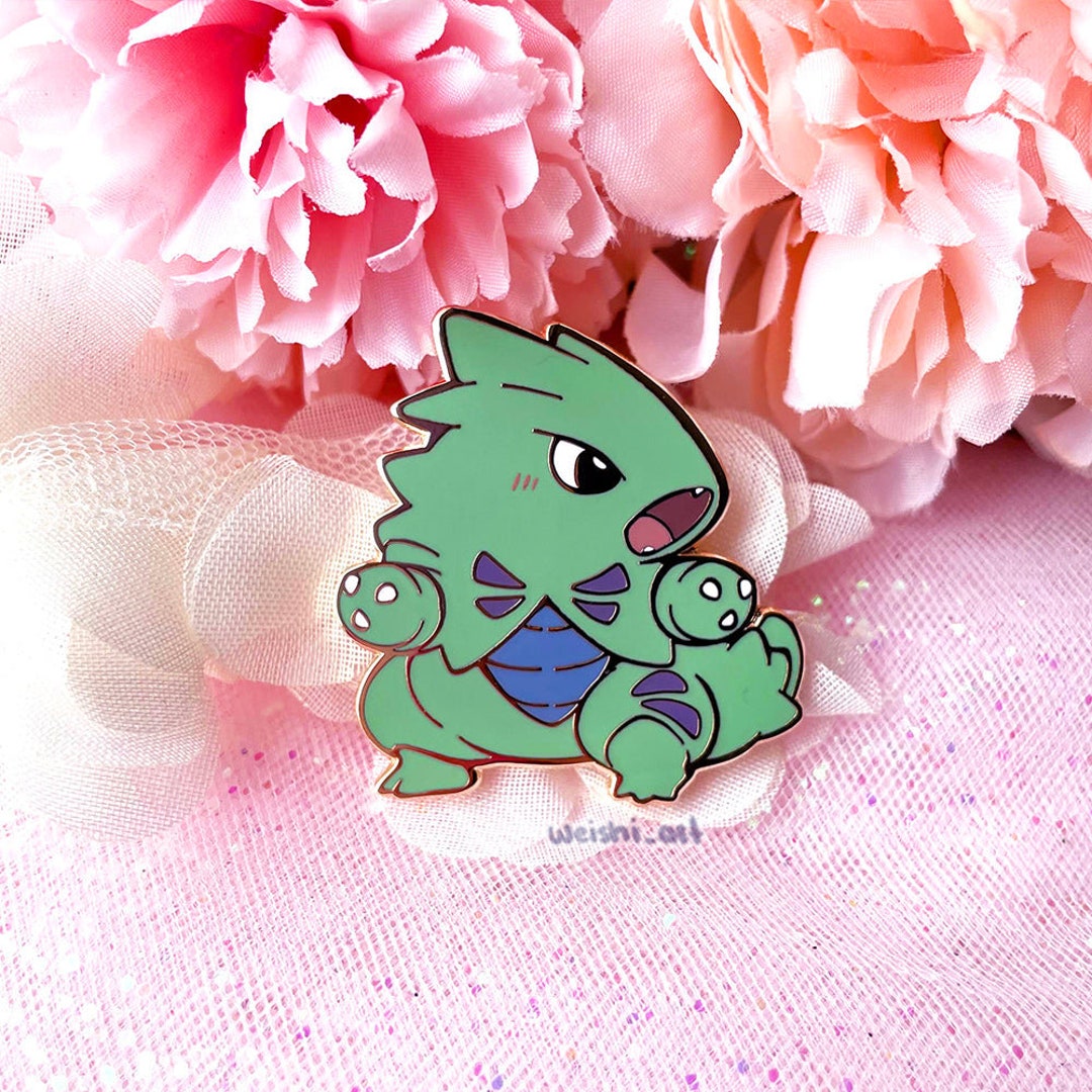 Tyranitar Shiny Enamel Pin - Etsy