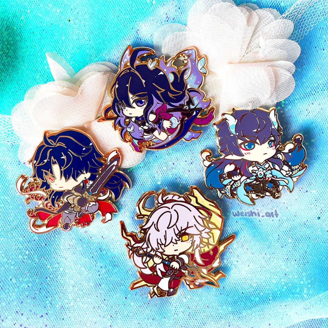 Honkai Starrail Danheng Soul Jingyuan Blade Enamel Pin Etsy