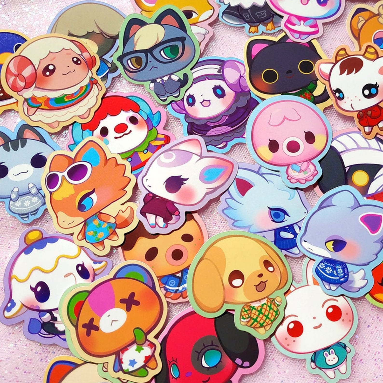 Stitches Ac AC Sticker Marshal Dom Sherb Stitches Fauna Audie Marina Zucker Diana ...