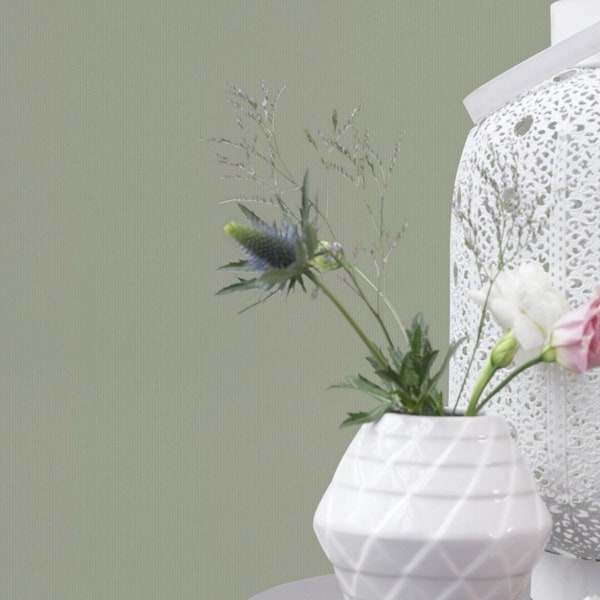 Sage Green Stripe Wallpaper Etsy