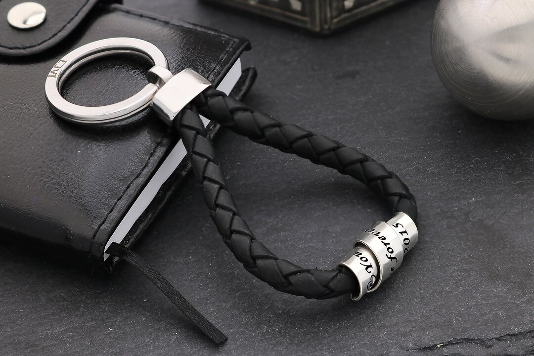 小物 Llife LEATHER KEY CHAIN BLACK Llife LEATHER KEY CHAIN BLACK