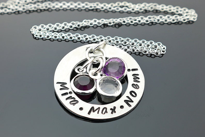 Custom Mother Necklace Custom Necklaces for Women Mother Necklace with birthstones Mother day Necklace Custom Birthstone Necklace