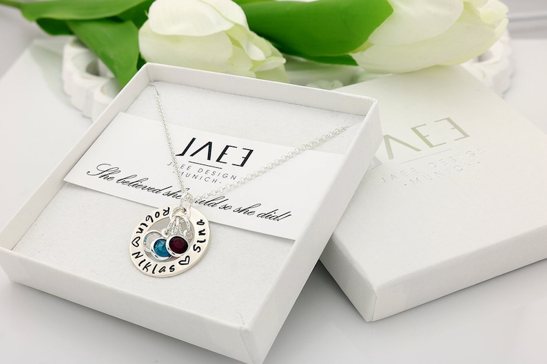 Custom Mother Necklace Custom Necklaces for Women Mother Necklace with birthstones Mother day Necklace Custom Birthstone Necklace