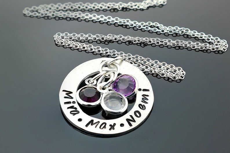 Custom Mother Necklace Custom Necklaces for Women Mother Necklace with birthstones Mother day Necklace Custom Birthstone Necklace