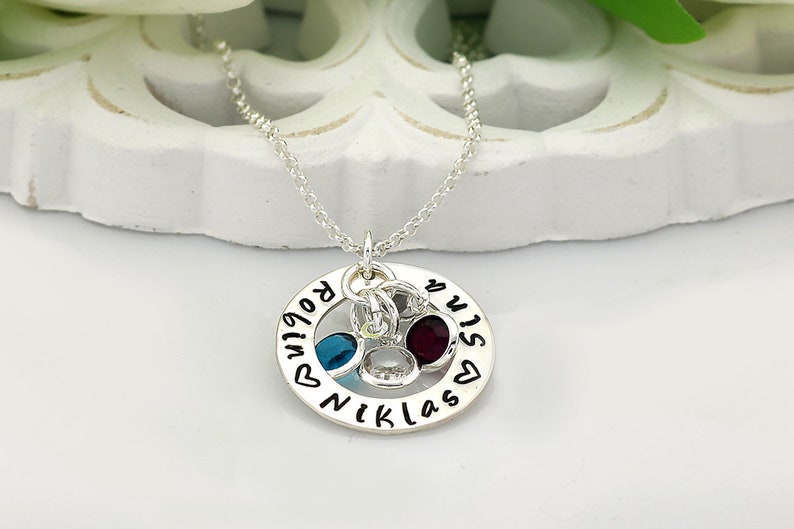 Custom Mother Necklace Custom Necklaces for Women Mother Necklace with birthstones Mother day Necklace Custom Birthstone Necklace