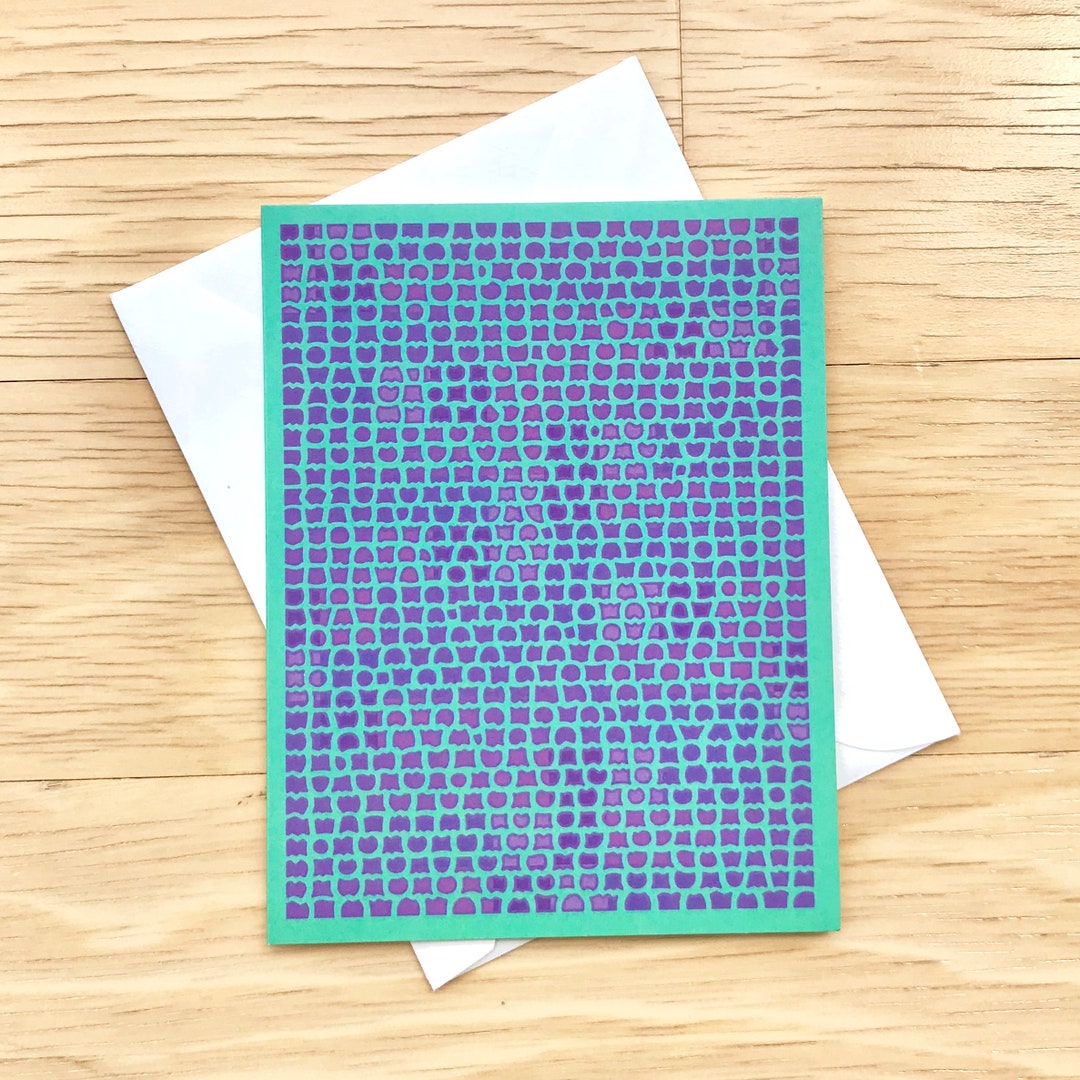 Box of 6 Blank Inside Greeting Cards Etsy