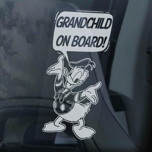All Granddaughter Car Signs - Car Signs Direct - Handmade Baby On - View #6